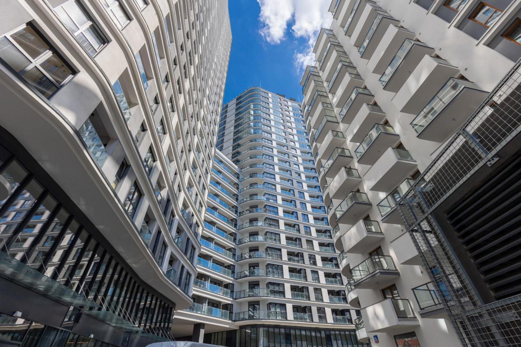 وارسو Exceptional Business Apartments By Noclegi Renters المظهر الخارجي الصورة