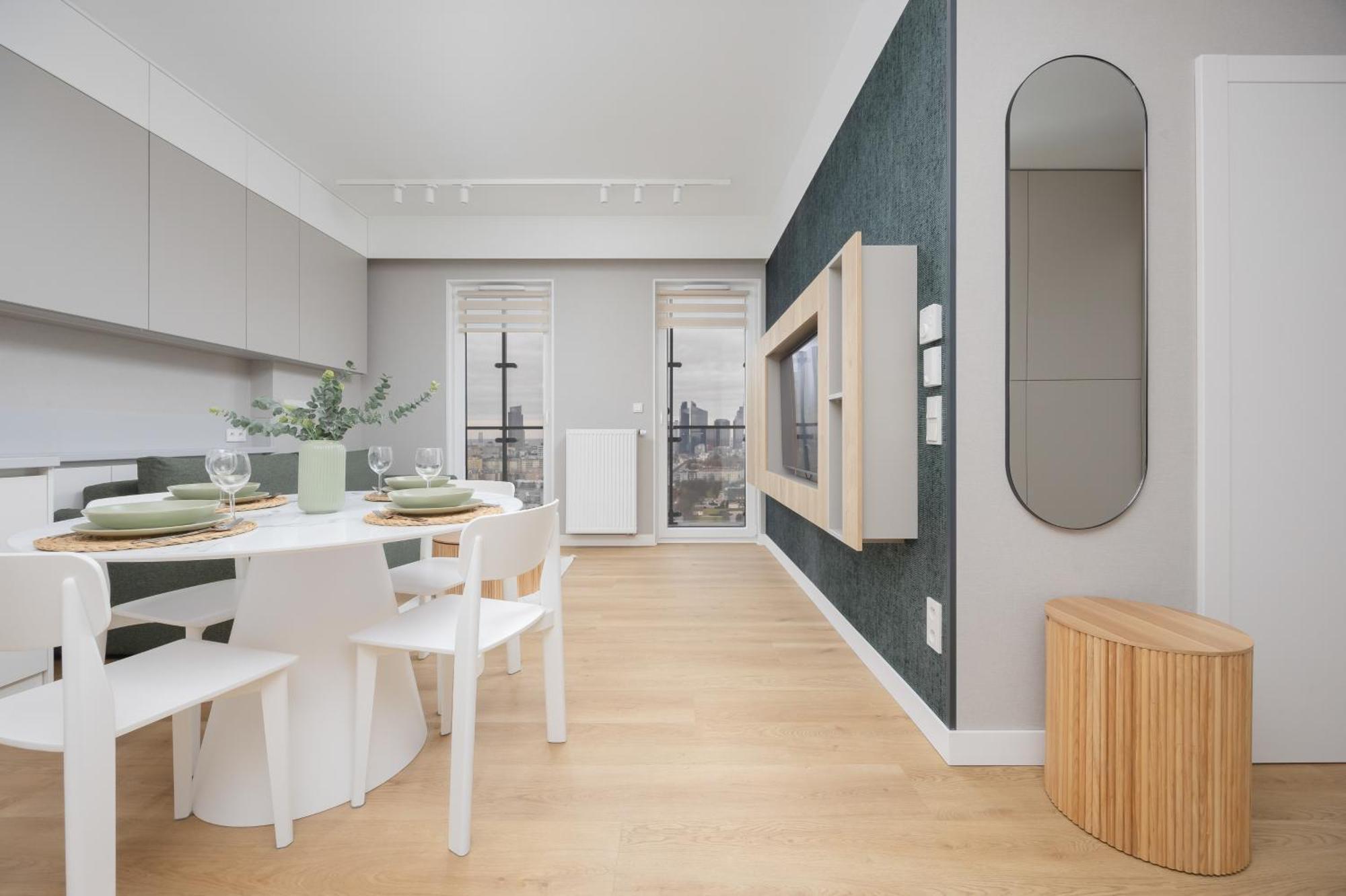 وارسو Exceptional Business Apartments By Noclegi Renters المظهر الخارجي الصورة